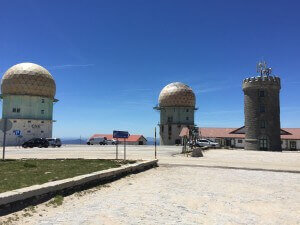 Torre Serra da Estrela hoogste punt vaste land Portugal