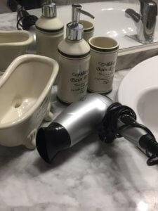 Casa Traca secador de cabelo Alojamento e pequeno-almoço na Casa Traca