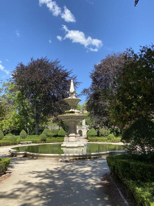 Botanische tuin Coimbra ingang