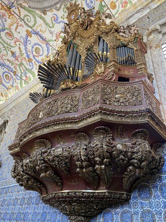 Universiteit Coimbra orgel kapel