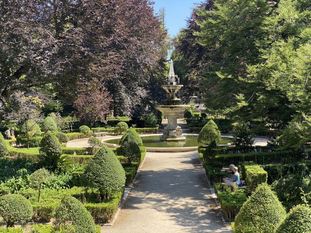 Coimbra botanische tuin