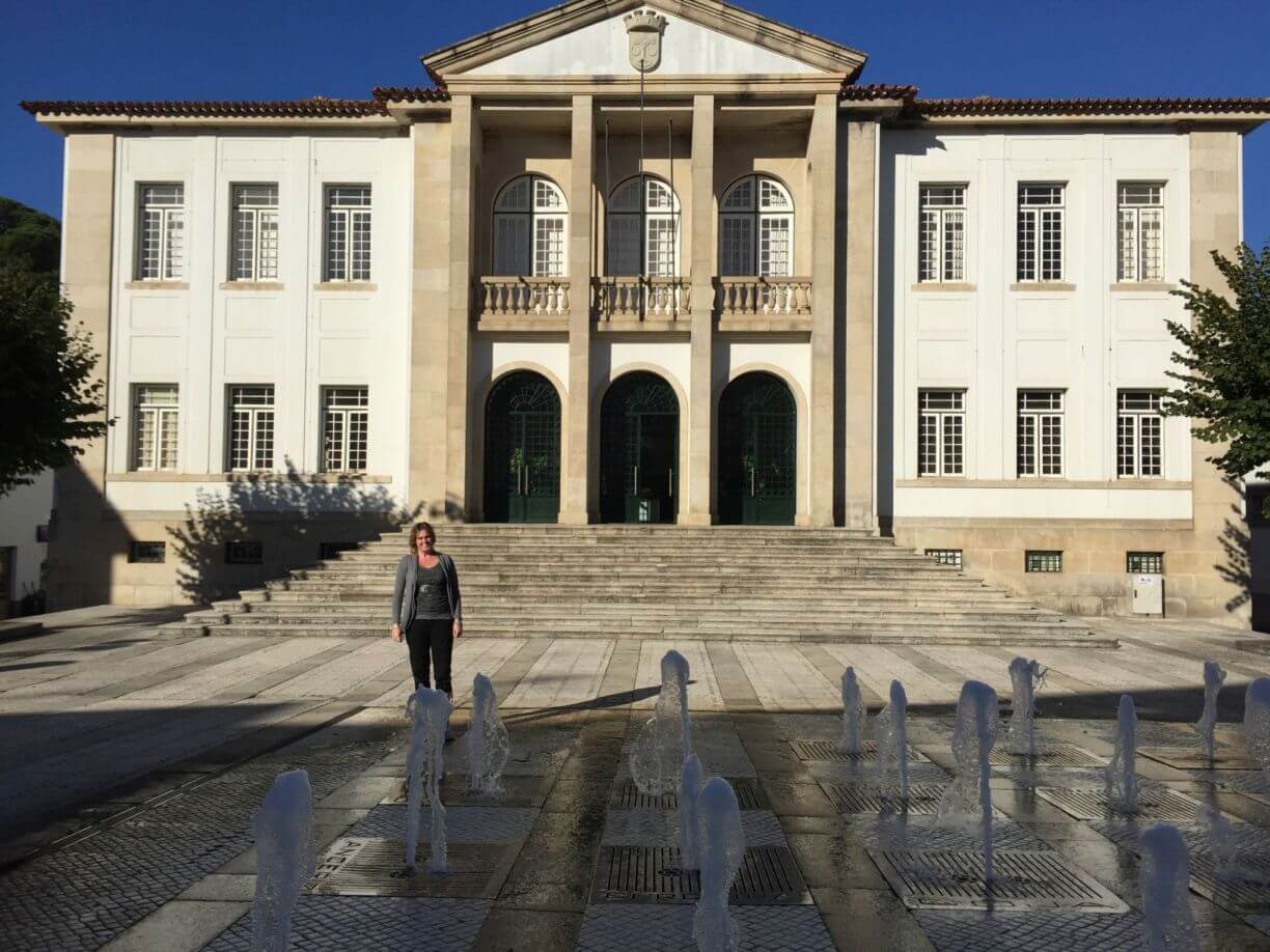 Gemeentehuis Arganil Centraal Portugal